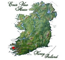 kaart van Ierland - klik om te vergroten