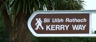 De Kerry Way lange afstands wandelroute 
